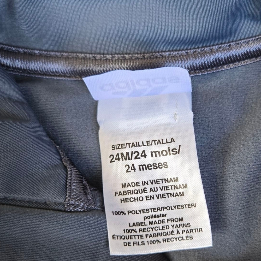 Adidas Gray Toddler Jacket Size 24 Months - Picture 2 of 4